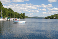 Georges Mills, NH - Boat Landing - Summer